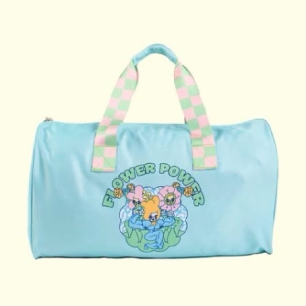 Valfre Blue Flower Power Travel Bag